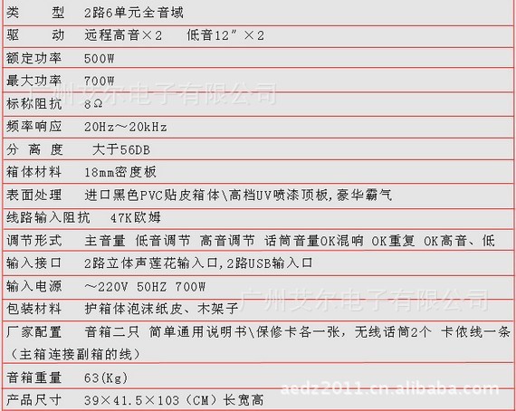 专业舞台音箱,大功率双12寸婚庆音响,吉他演出酒吧k歌音响设备图片_3