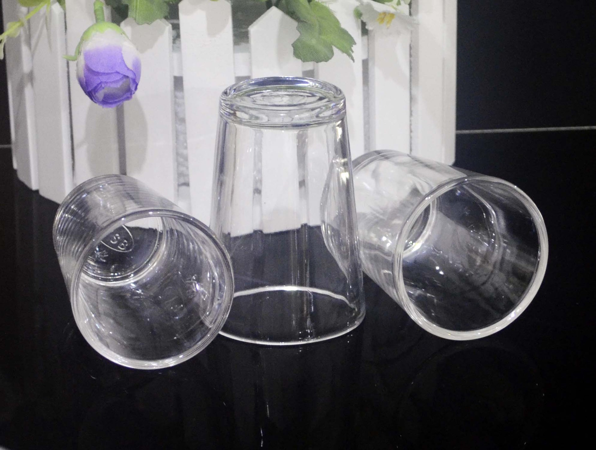 批发采购杯子-餐消公司专用钢化玻璃杯 啤酒杯