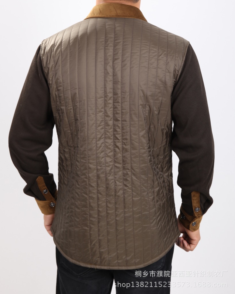 新款男装保暖衬衫