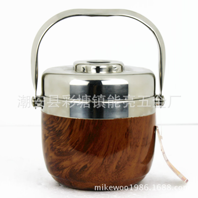 精彩宜木纹提锅
