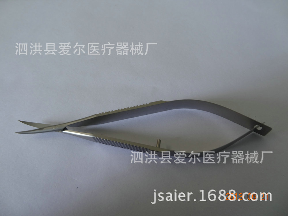 角膜剪(剪子類)彎鈍頭 (1)