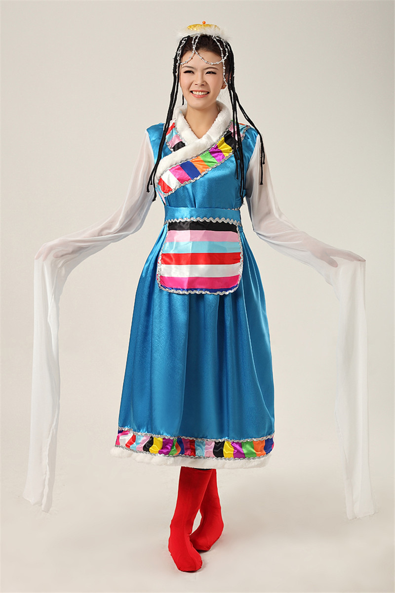 Optimize the new 2015 Hong-national costumes youth beautiful long-sleeved clothing stage costumes perform Tibetan ycf001 blue L photo service, prices, brand platters! The elections are supplied in the national character of distribution, so action, buy now enjoy more preferential! As soon as possible.
