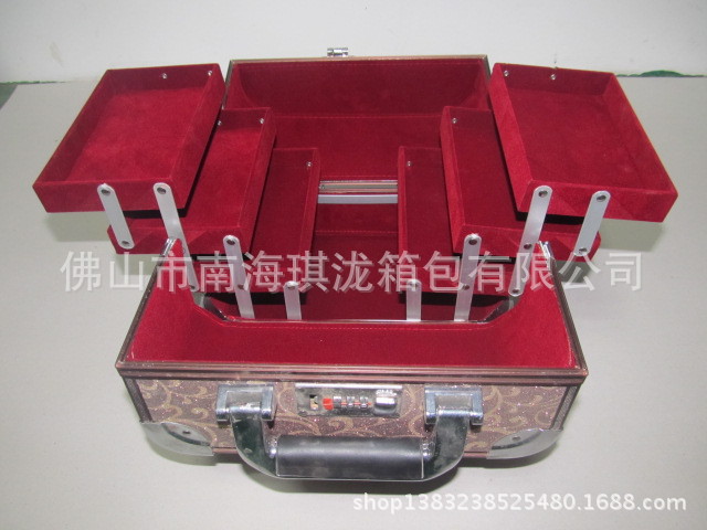 廠傢直銷 2013新款化妝箱 首飾箱