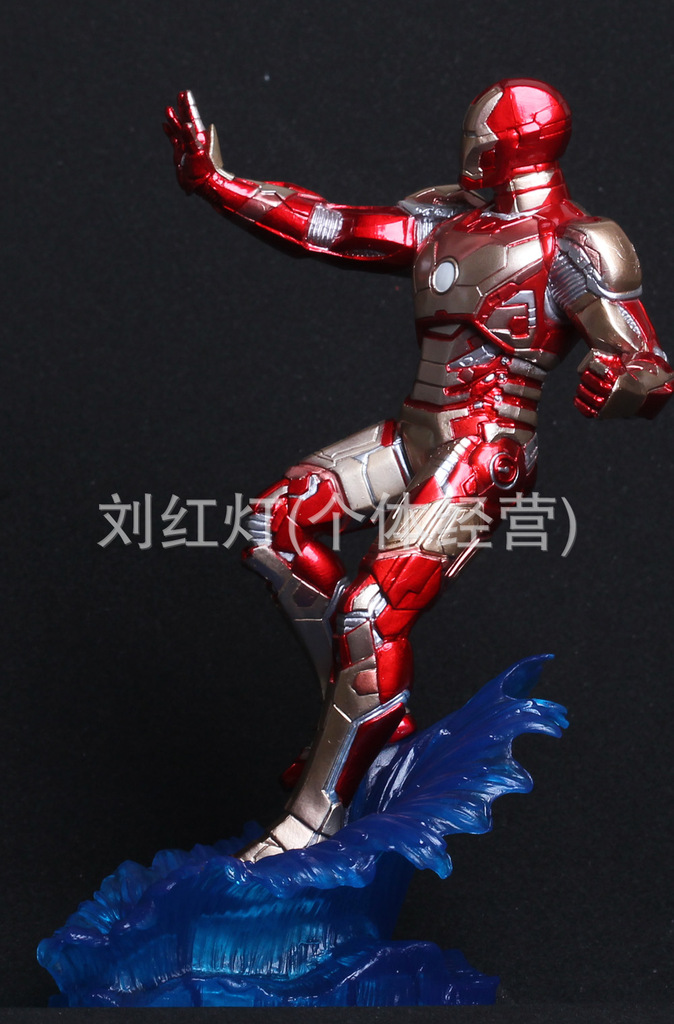 【批发供应动漫 手办公仔 复仇者联盟 钢铁侠 红