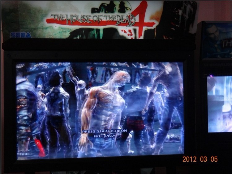 动漫枪击电子游戏机 鬼屋4代 鬼屋3代 模拟机 