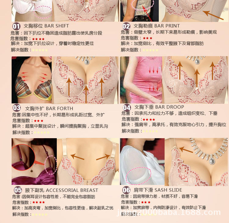 <em>文胸</em>-<em>一件代发</em>免费<em>代理</em>小黑金大胸上托<em>文胸</em>薄