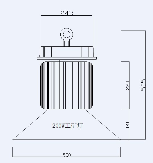 200W工矿灯-6