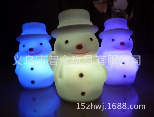 雪人小夜燈1