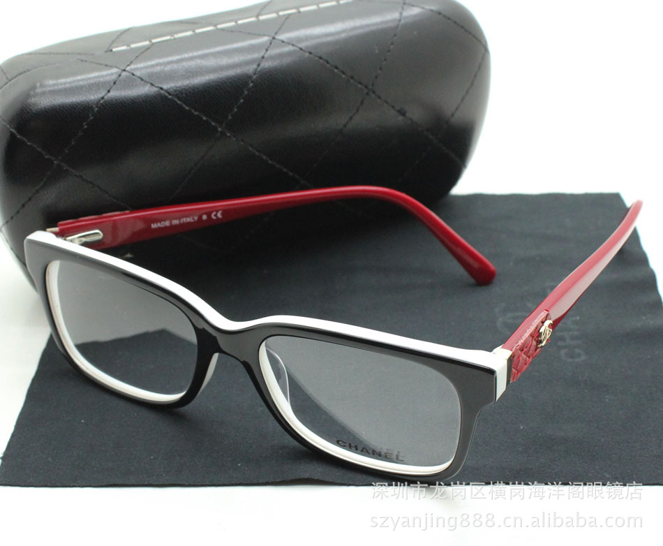 CH3246女款时尚板材眼镜架批发|深圳品牌板材