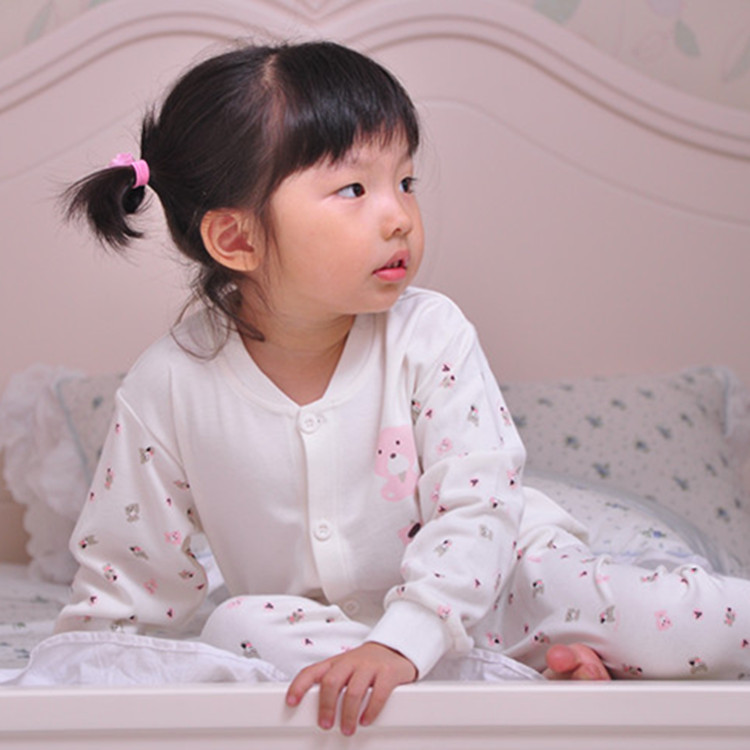 儿童内衣保暖连体 钓鱼猫<em>新生儿</em>内衣 婴幼儿哈