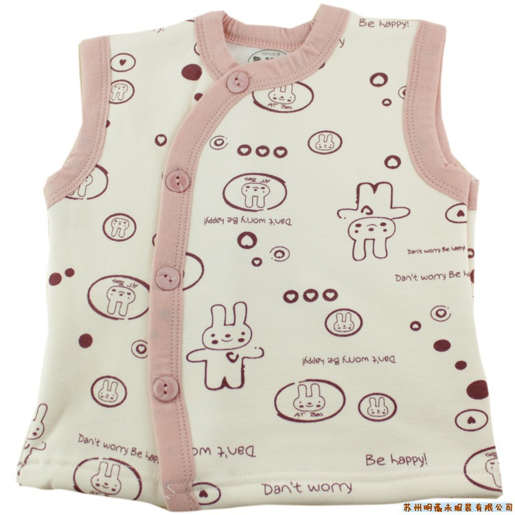 <em>5元</em>童装<em>批发</em> 库存<em>儿童</em>背心T恤 夏天卡通无袖棉