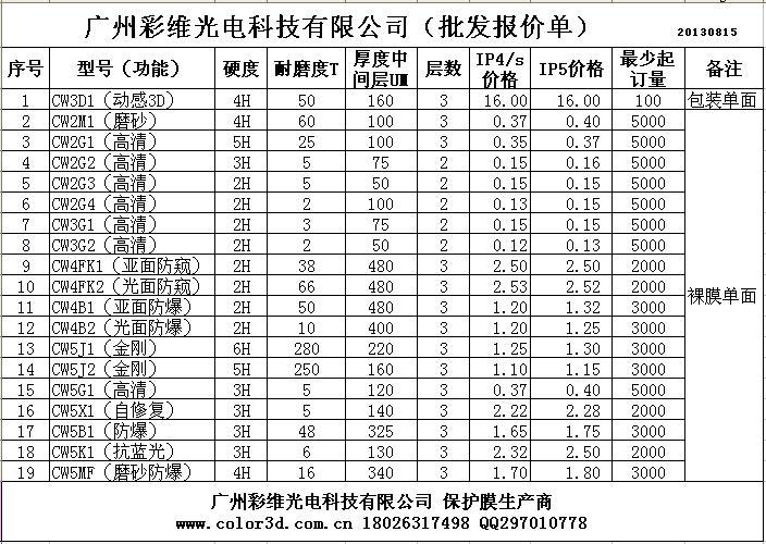 报价单1