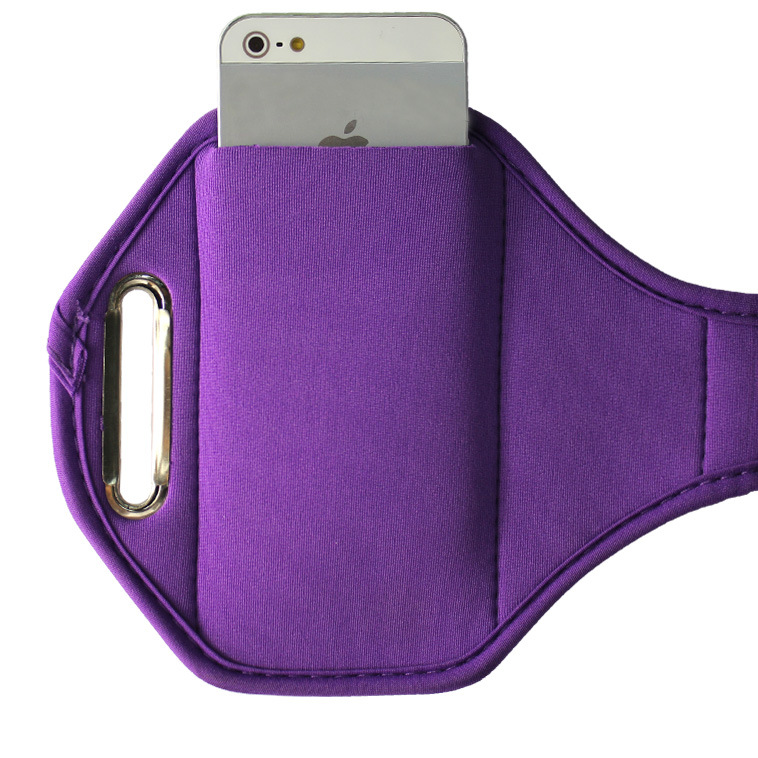 单孔臂带手机包