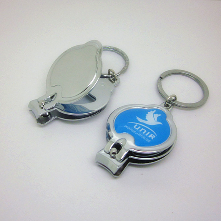 【厂家批发开瓶器指甲剪 钥匙扣指甲刀】