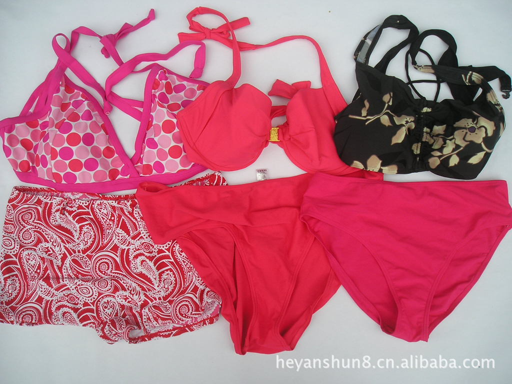 【杂款杂配外贸二件套D罩杯以上大<em>尺码文胸</em> 欧