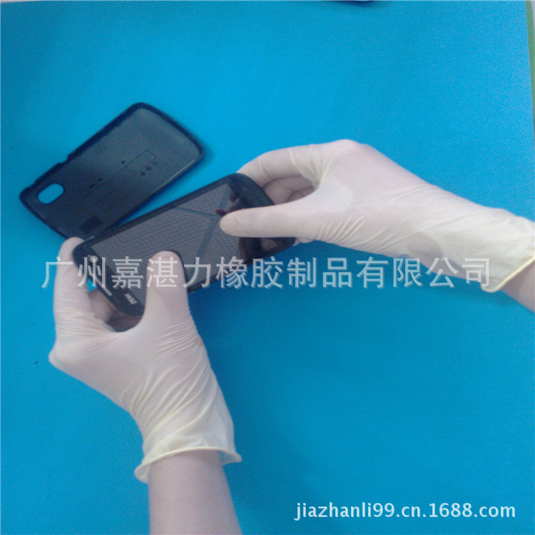 9寸净化光面乳胶手套 (11)