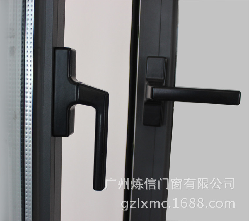 广州厂家专家订制 坚朗配件 铝合金门窗 平开窗图片_9