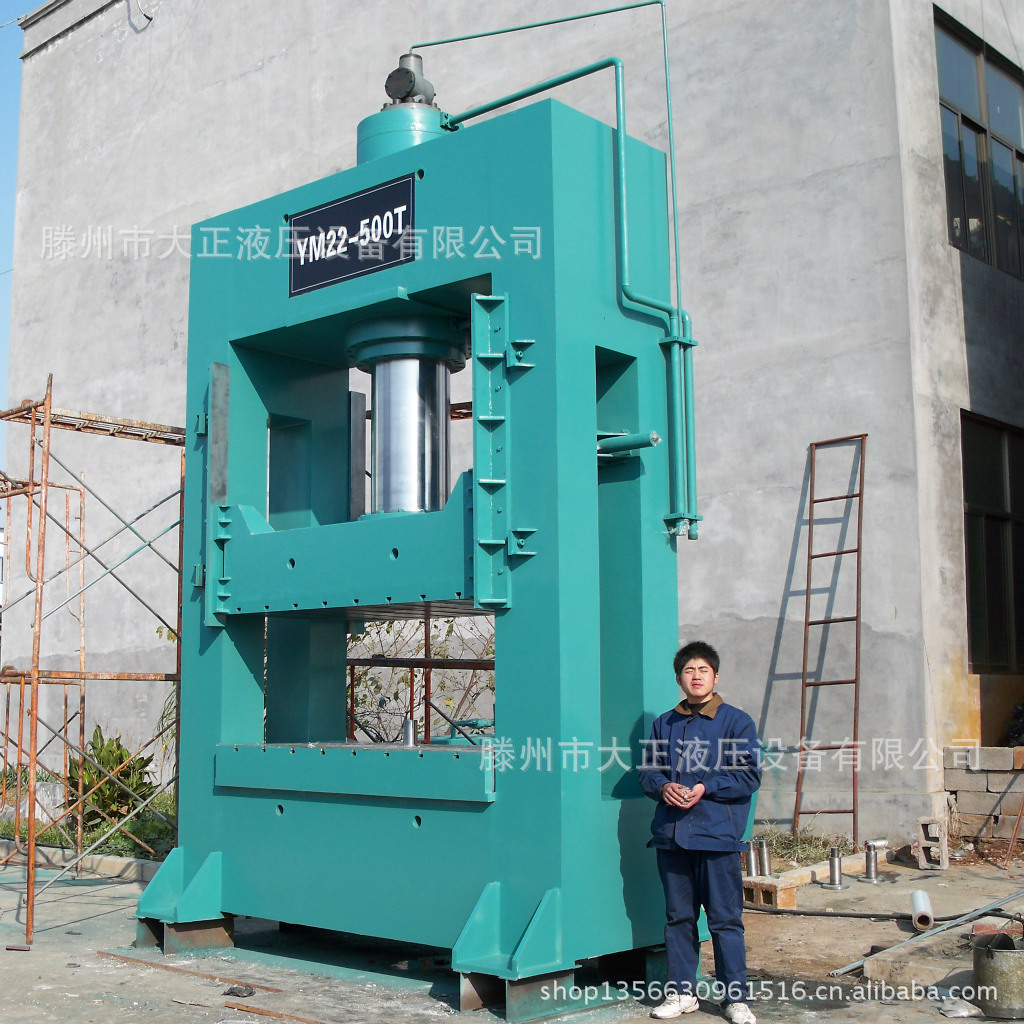 锻压机床-出口捷克500t龙门液压机 大型油压机