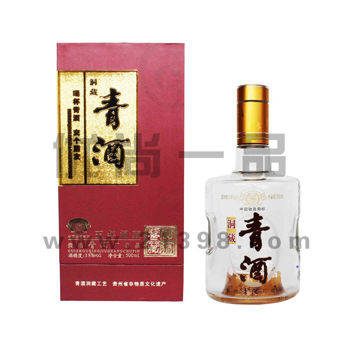 5年洞藏青酒浓香38度