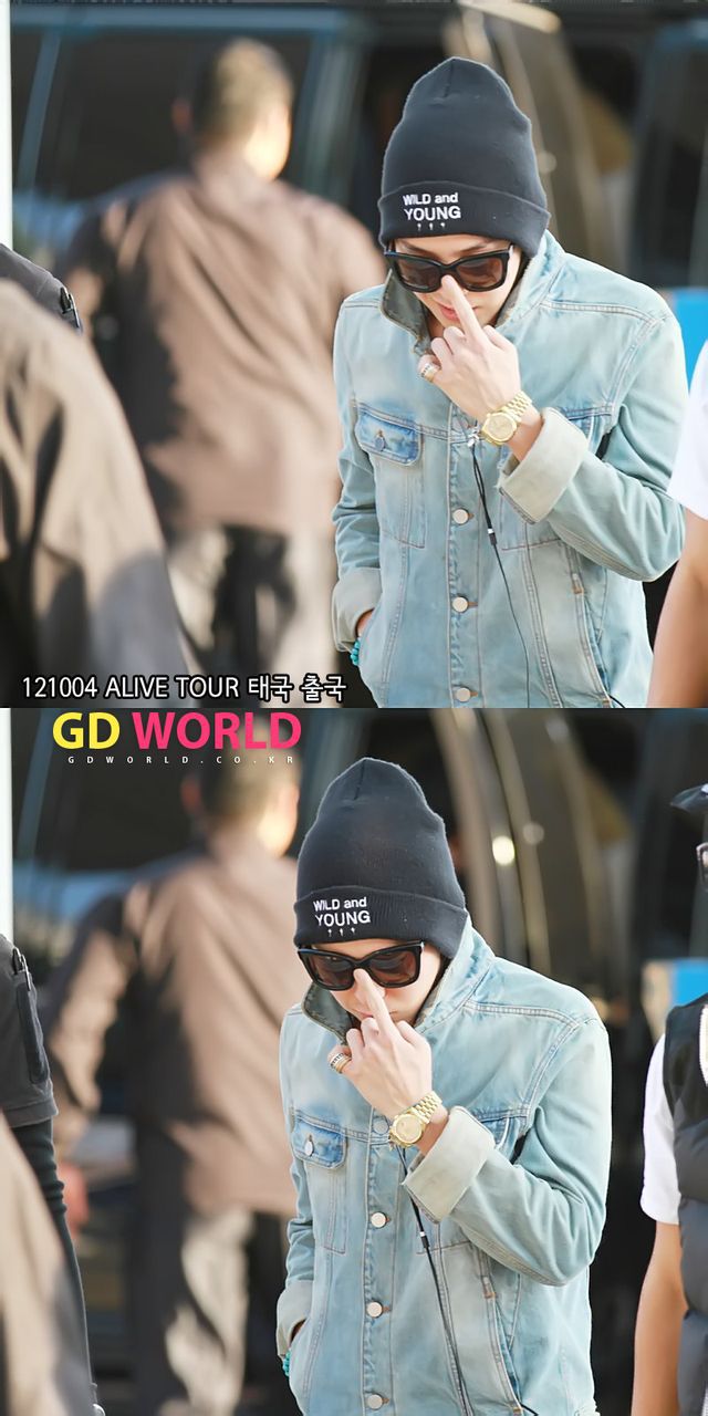 bigbang 权志龙 gd同款帽子 wild and young beanie 针织帽毛线帽