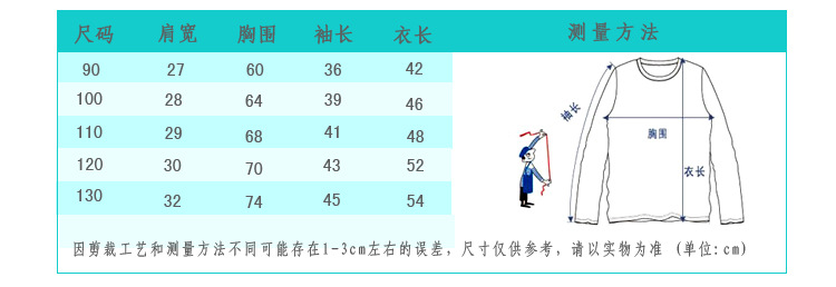 尺碼圖
