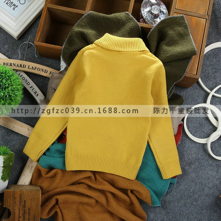 【厂家直销 男童女童高领打底衫<em>毛衣</em> 小童<em>毛衣</em>