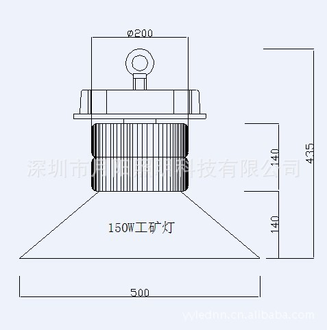 150W工矿灯-1