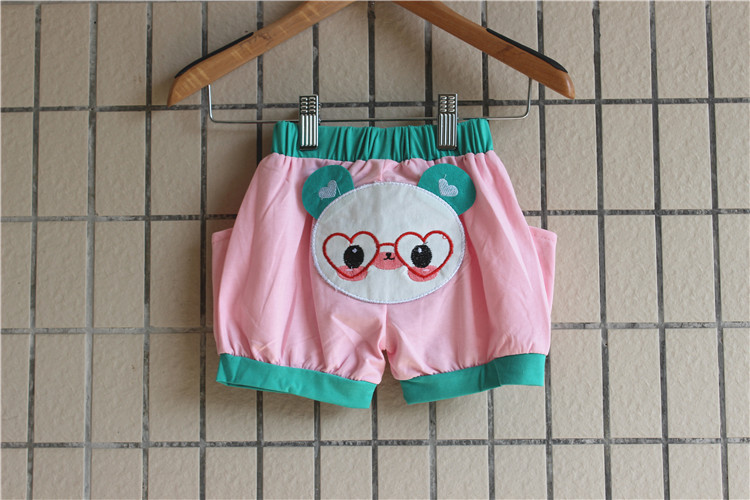 儿童夏季<em>服装批发</em> 新款卡通可爱 <em>女童</em> 夏季 短裤