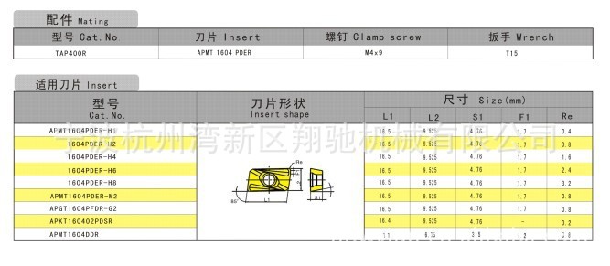 【v刀具刀具电子TAP400400R清角刀杆系列C324数控百纸拼图图片