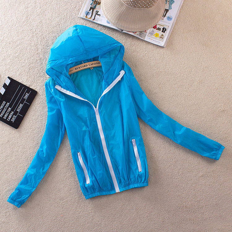 批发采购女式衬衫-夏季防晒衣长袖满天星透明