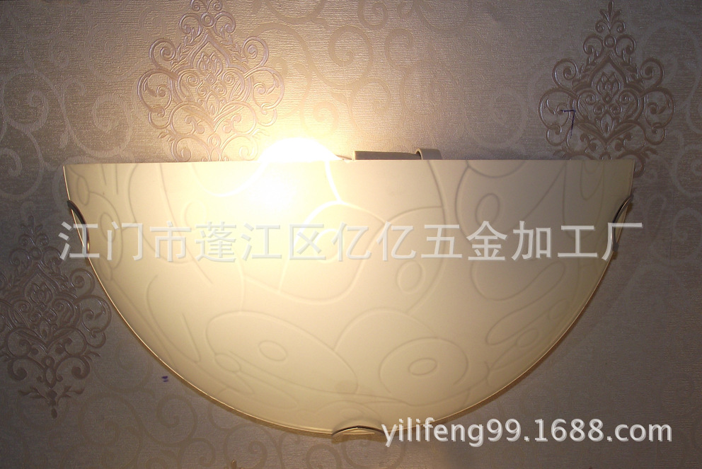 玻璃壁灯 A900半边-4玻璃壁灯白灼灯楼梯壁灯灯钩批发壁灯