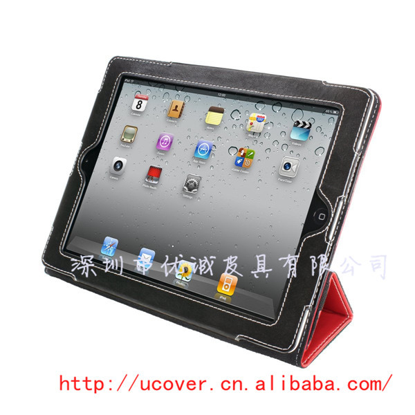 ipad2/3/ipad4保護套 ipad皮套 蘋果ipad保護套 支架式保護套工廠,批發,進口,代購