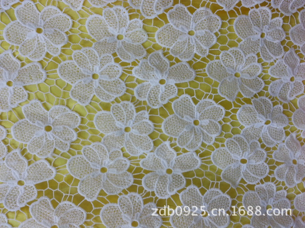 花边-牛奶丝布料 花边面料 批发 厂家 蕾丝面料