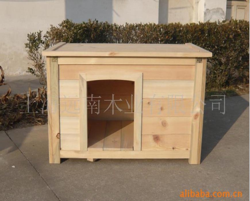 【远南供应木质狗窝,防腐木犬舍YN-5】