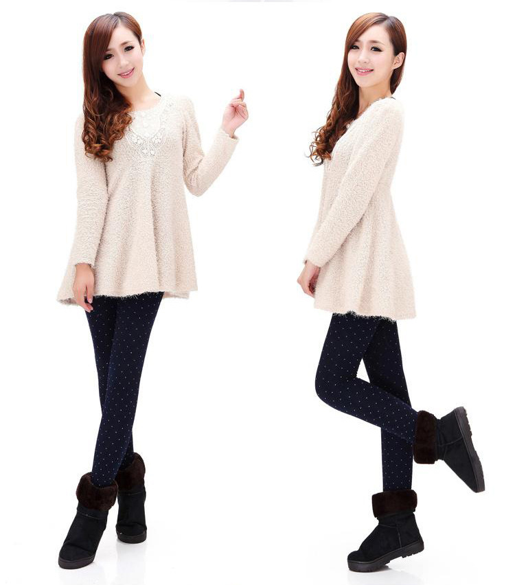 批发采购打底裤-<em>丹妹儿</em>批发 冬季加厚保暖裤 女