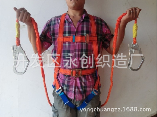 厂家直供新款全身安全带 欧式安全带 五点式安全带