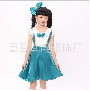 【男<em>女孩</em>演出服 儿童合唱服装 少儿<em>诗歌朗诵</em>服