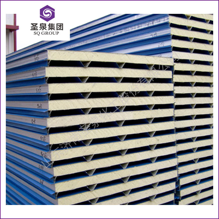 【圣泉集团供应改性聚氨酯彩钢夹心板】