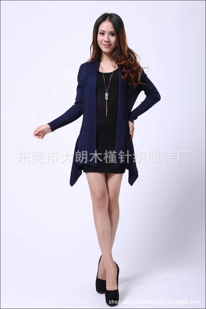 【秋季新品<em>女装</em>开衫<em>大码</em>秋装披肩外套<em>毛衣</em>服装