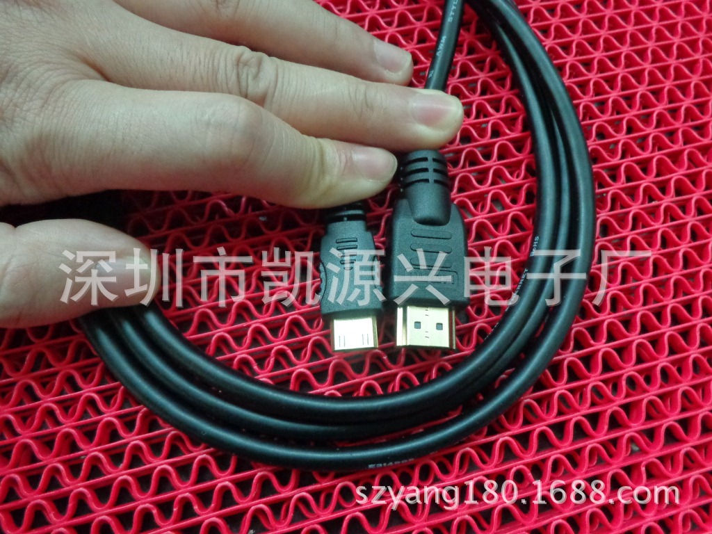 HDMI高清线1.4版本 micro hdmi A型公头转D型