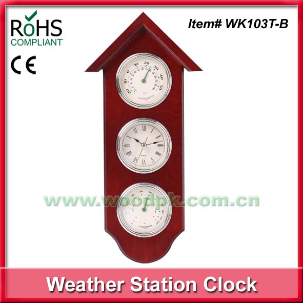 Weather Statio<em></em>n Clock-WK103T-B