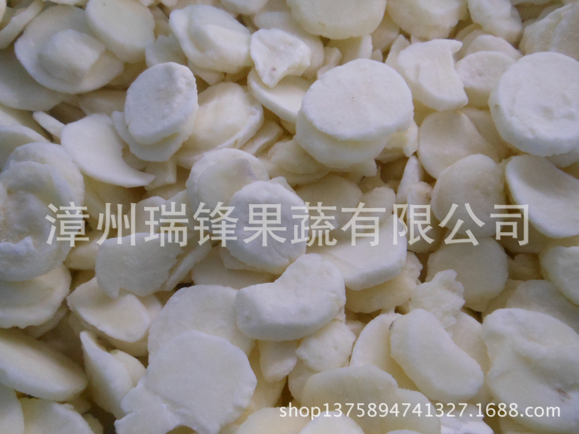 【新货销售出口速冻食品蒸煮速冻马蹄片1020