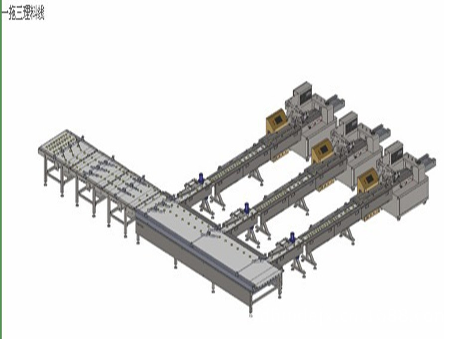 一拖三理料线