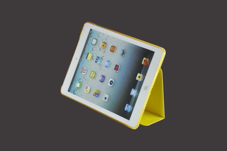 【苹果ipad5纯色贴皮皮套手机壳苹果平板5保