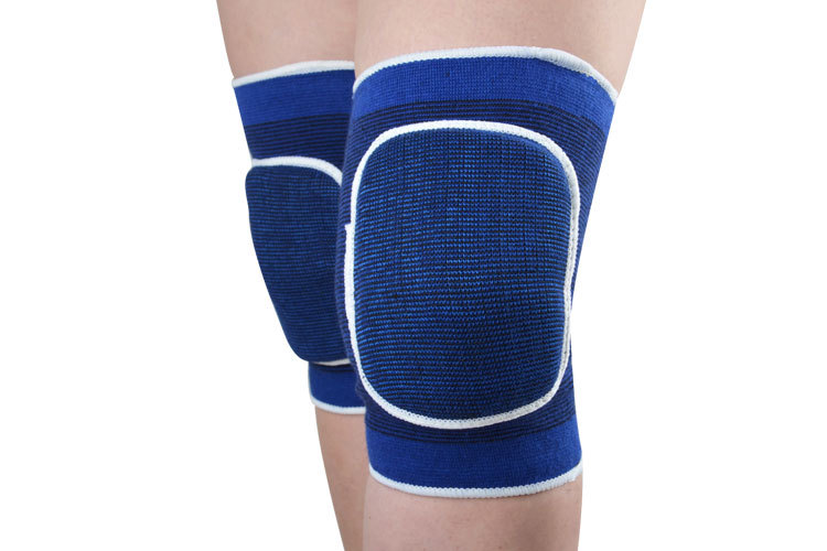厂家直销 保暖防关节炎护膝 加厚宝蓝海绵运动护膝