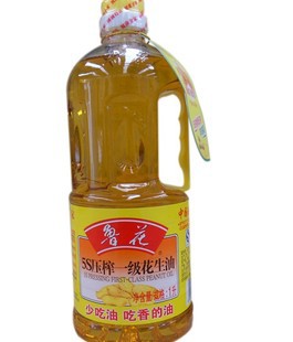 魯花 5S壓榨 花生油 非轉(zhuǎn)基因1L