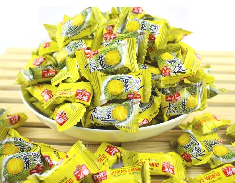 【海南特产 春光榴莲糖180G 结婚喜糖 水果糖