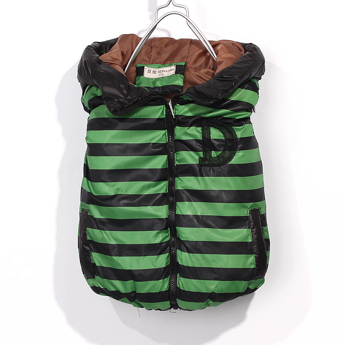 童<em>马甲</em>、背心-<em>特价</em>原35 贝优可 2013冬款 条纹