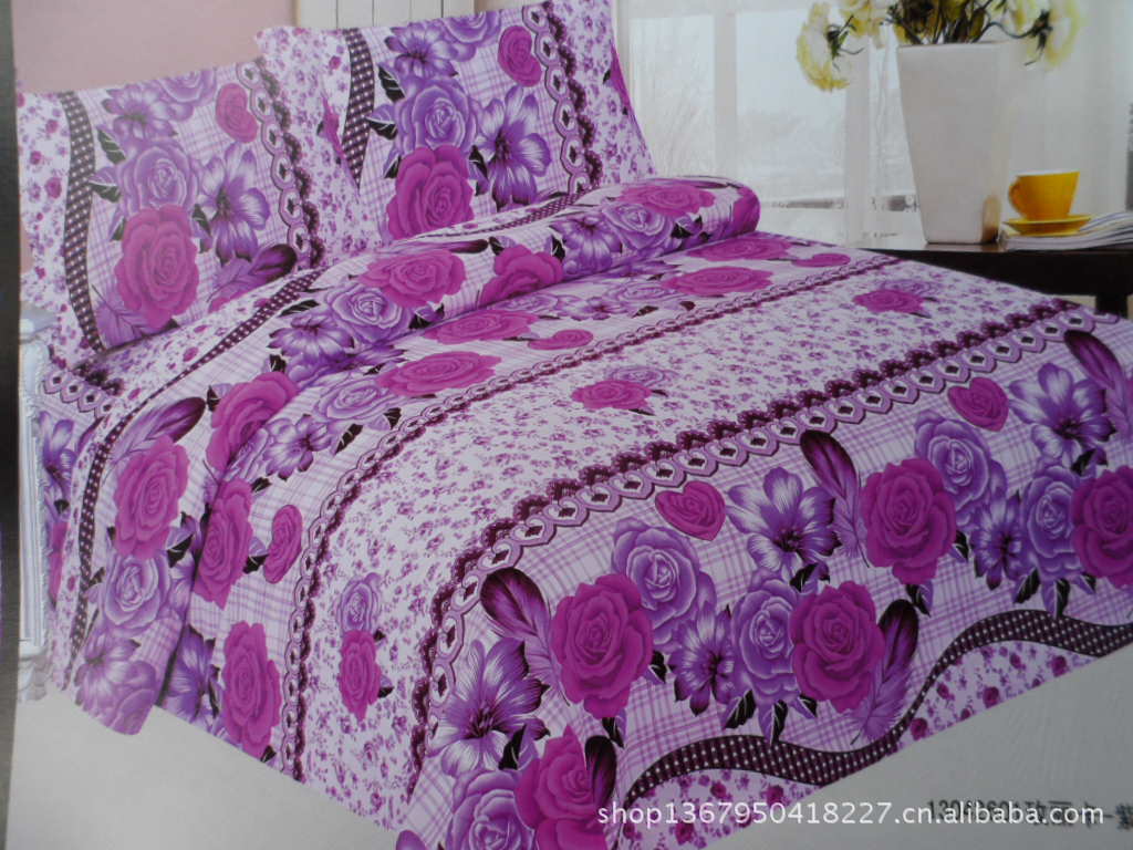 床单、被单-13年钻石绒新花型,床单,颜色亮,面