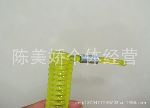 【供应EVA PU材质塑料弹簧绳,弹簧圏 款式多